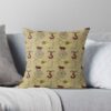 Gold Gravity Falls Throw Pillow Official Gravity Falls Merch