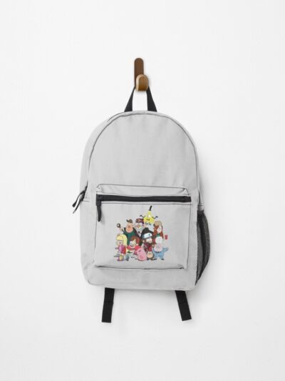 Gravity Falls, Mabel And Dipper, Wendy, Soos, Stan Pines, Bill Cipher Backpack Official Gravity Falls Merch