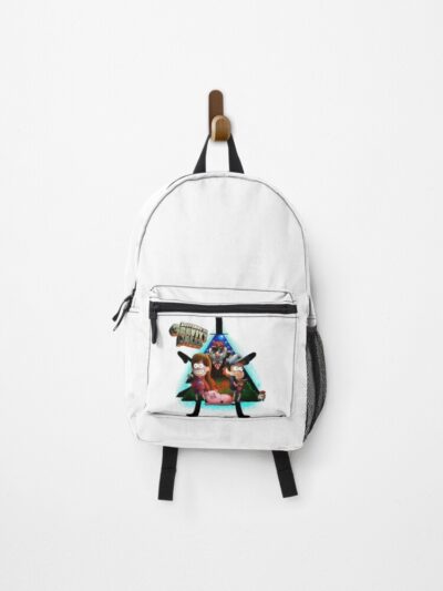 Mens Womens Dark Army Grey Gravity Special Present Falls Funny Fans Backpack Official Gravity Falls Merch