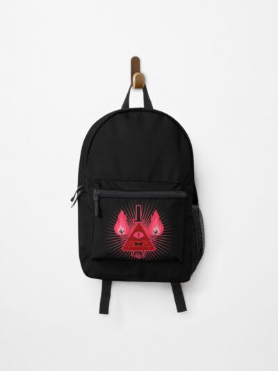 Bill Cipher - Triangle From Gravity Falls Backpack Official Gravity Falls Merch