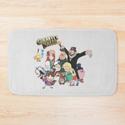 Gravity Falls, Characters From Gravity Falls Bath Mat Official Gravity Falls Merch