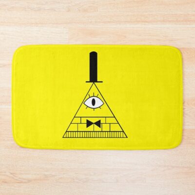 Bill Cipher - Gravity Falls Bath Mat Official Gravity Falls Merch