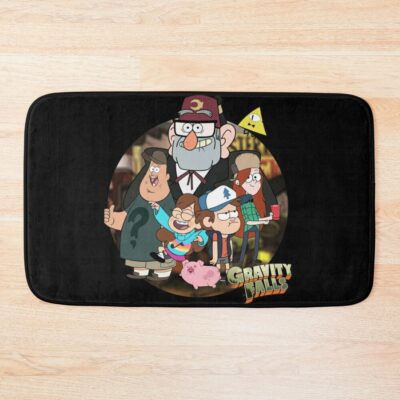 Gravity Falls Meme Anime Manga Cartoon Gift Bath Mat Official Gravity Falls Merch