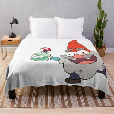 Shmebulock Sr. Throw Blanket Official Gravity Falls Merch