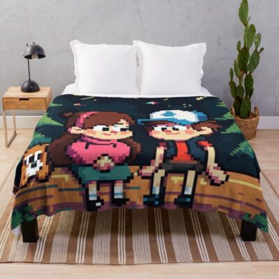 Gravity Falls Throw Blanket Official Gravity Falls Merch