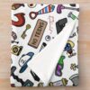 Gravity Falls Pattern Throw Blanket Official Gravity Falls Merch