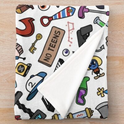 Gravity Falls Pattern Throw Blanket Official Gravity Falls Merch