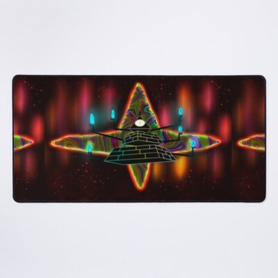 Gravity Falls Bill Cipher Weirdmaggedon Mouse Pad Official Gravity Falls Merch