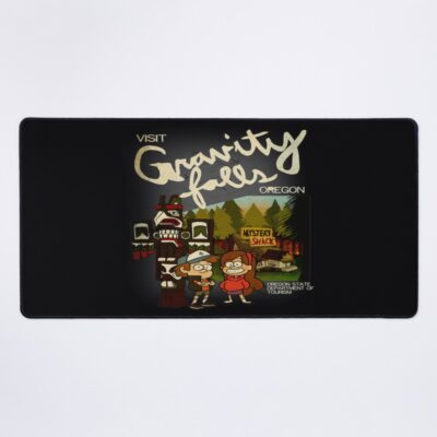 Visit Gravity Falls Mouse Pad Official Gravity Falls Merch