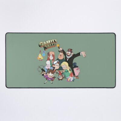 Gravity Falls, Characters From Gravity Falls Mouse Pad Official Gravity Falls Merch