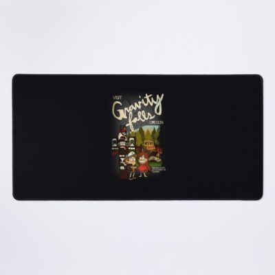 Visit Gravity Falls Mouse Pad Official Gravity Falls Merch