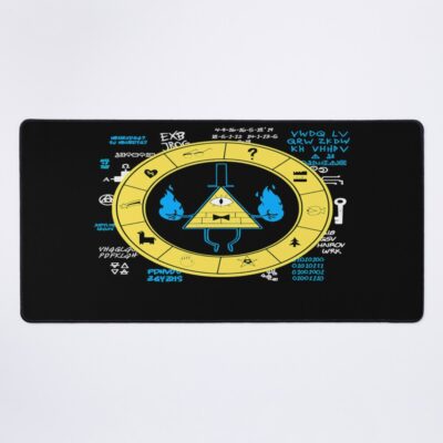 Gravity Falls - Bill Cipher Zodiac Mouse Pad Official Gravity Falls Merch