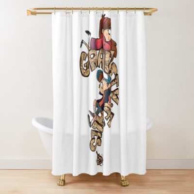 Mabel Gravity Falls Shower Curtain Official Gravity Falls Merch