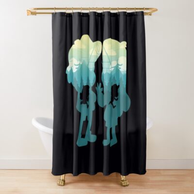 Gravity Falls Merch Shower Curtain Official Gravity Falls Merch