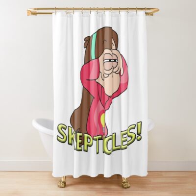 Skepticles! -Mabel Shower Curtain Official Gravity Falls Merch