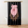 Gravity Falls Boss Waddles Shower Curtain Official Gravity Falls Merch