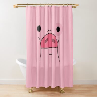 Gravity Falls Pig Shower Curtain Official Gravity Falls Merch