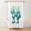 Gravity Falls T-Shirtmystery Twins Shower Curtain Official Gravity Falls Merch