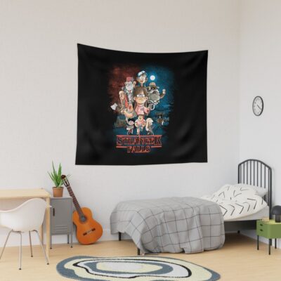 Gravity Falls T-Shirtstranger Falls Tapestry Official Gravity Falls Merch