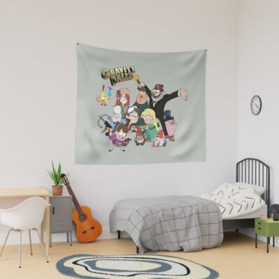 Gravity Falls, Characters From Gravity Falls Tapestry Official Gravity Falls Merch